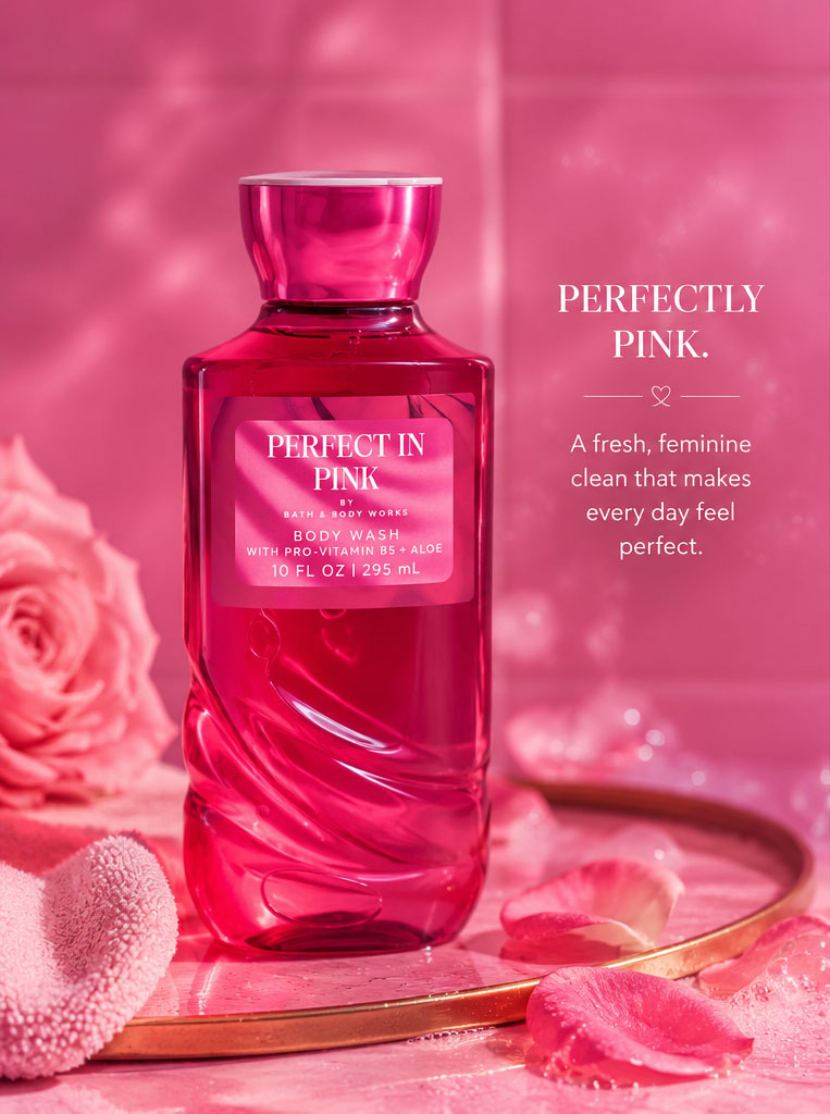 شوینده بدن Perfect In Pink